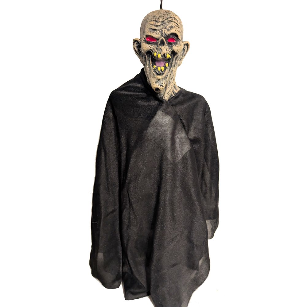 Halloween Hanging Decoration: Ghoul with Red Eyes