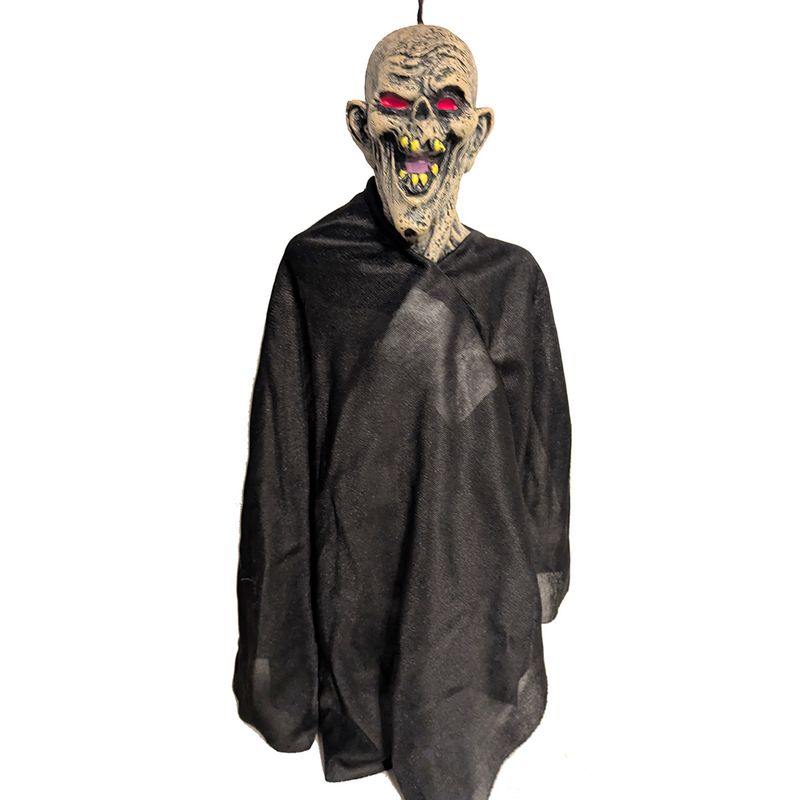 Halloween Hanging Decoration: Ghoul with Red Eyes