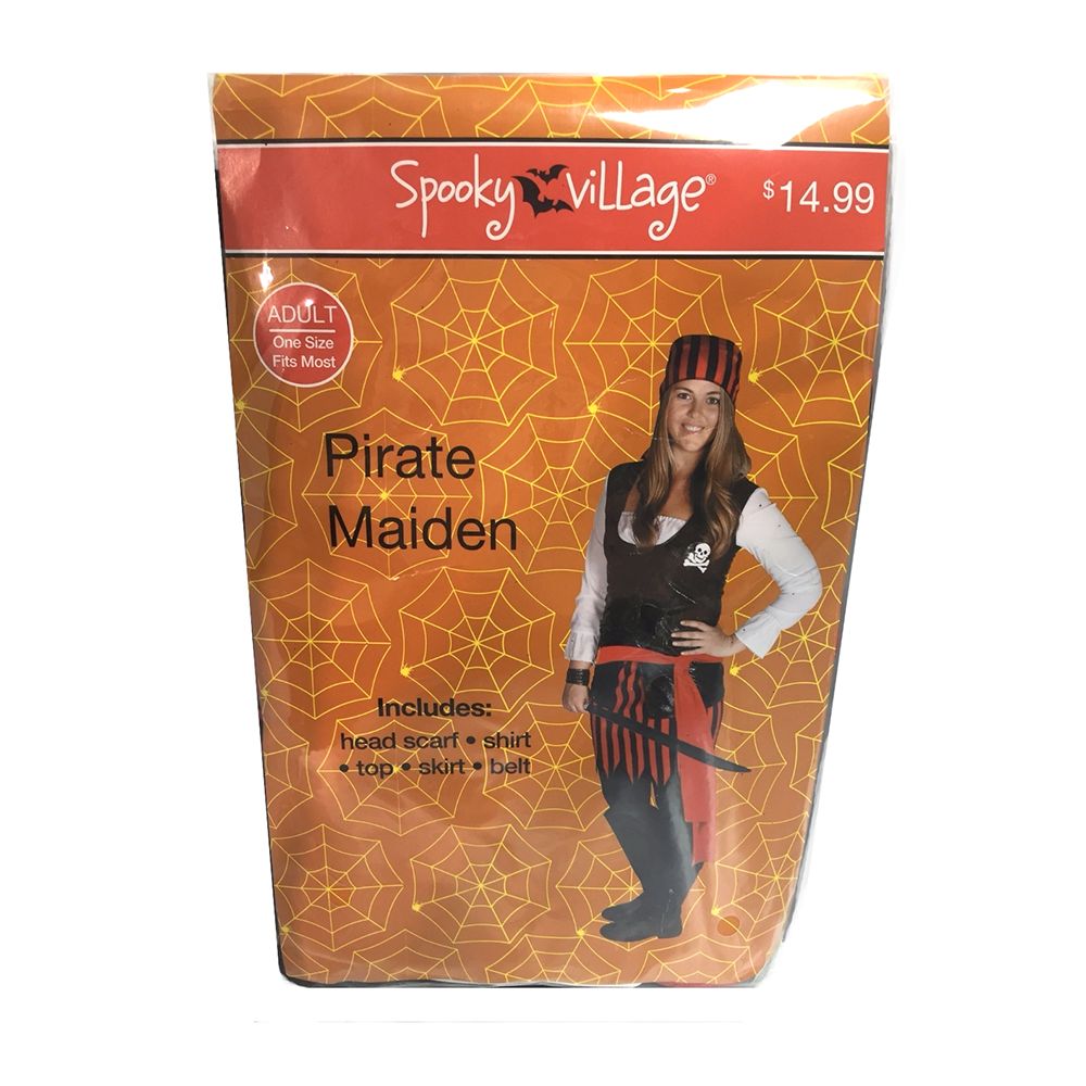 Spooky Village™ Costume: Pirate Maiden