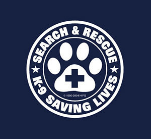 Short Sleeve T-Shirt: SAR K-9