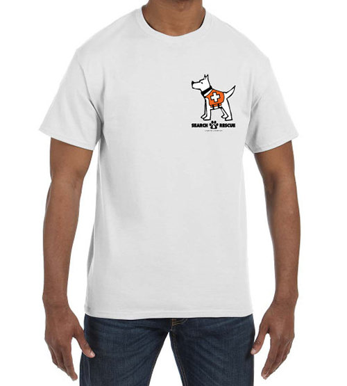 Short Sleeve T-Shirt: Man's Best Friend
