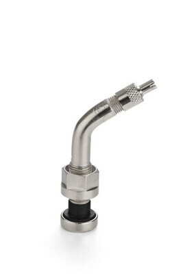 Nickel plated valve with 60° angle