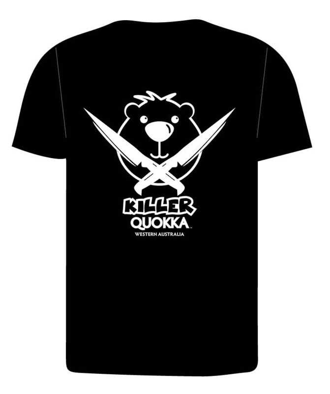 Killer Quokka - logo T-Shirt - Black