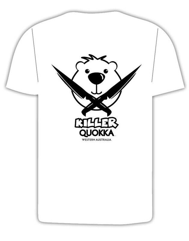 Killer Quokka - logo T-Shirt - White