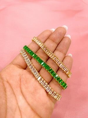 Pulseras Ajustables de Circonias