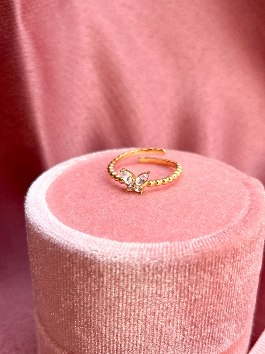 Anillo De Mariposa