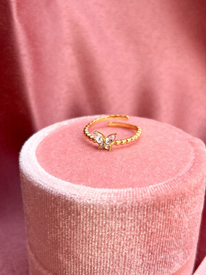 Anillo De Mariposa