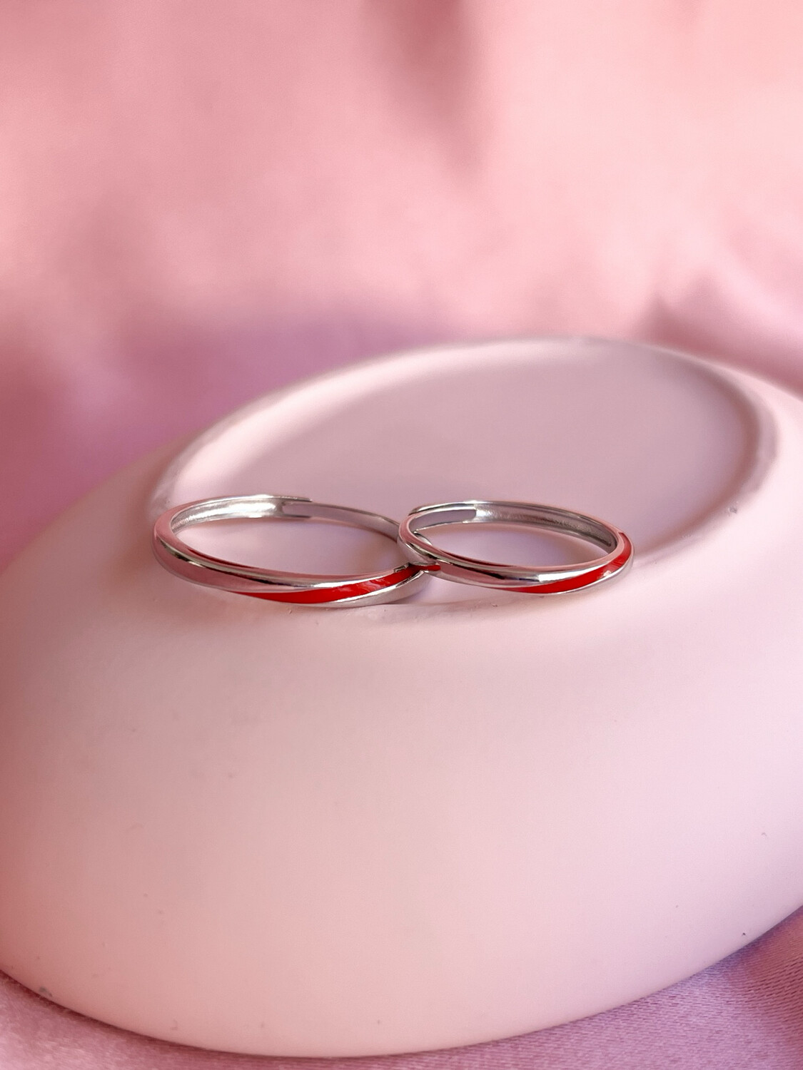Anillos Para Compartir Hilo Rojo