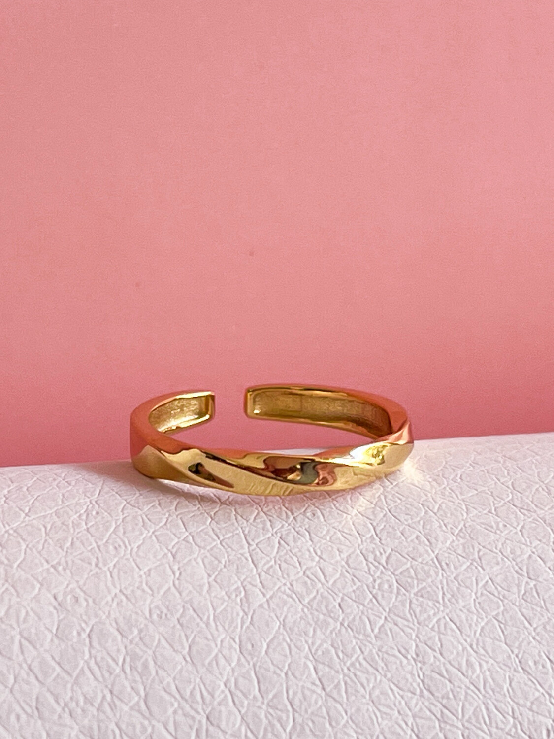 Anillo Dorado Para Hombre
