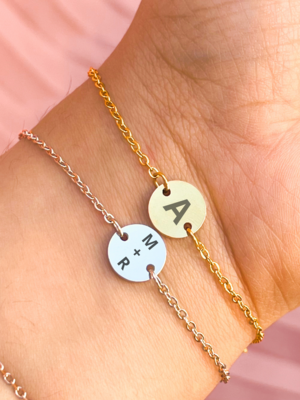 Pulseras con Medalla Personalizadas