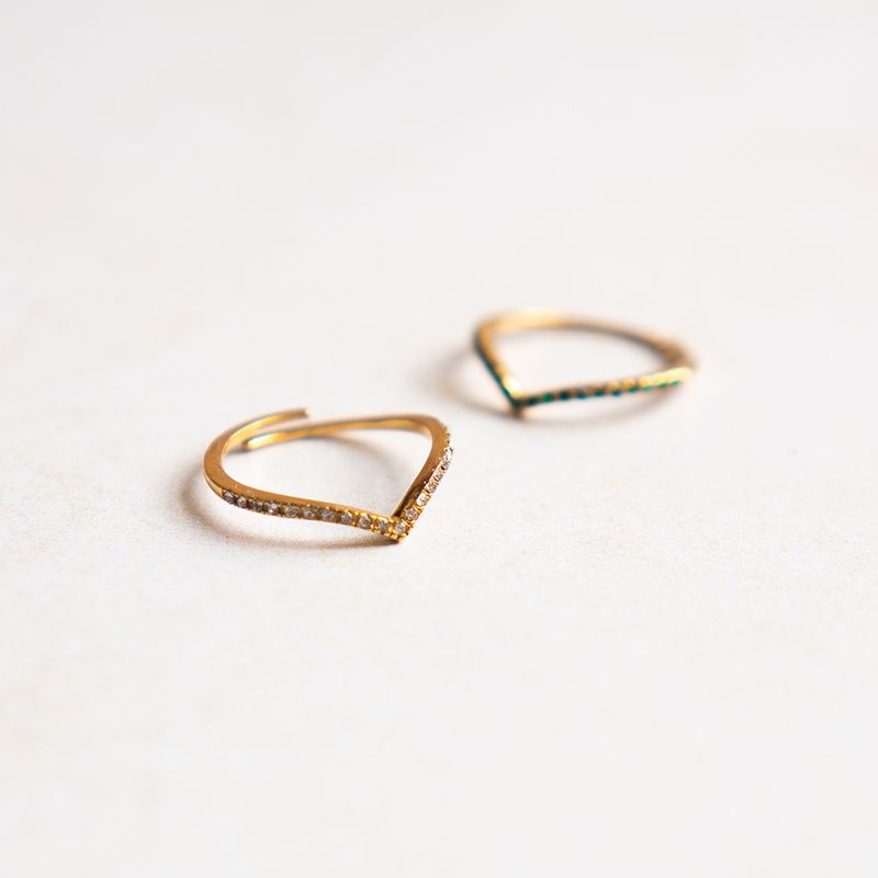 Anillo V de Circonias