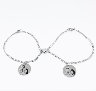 Pulseras Con Medalla Personalizada