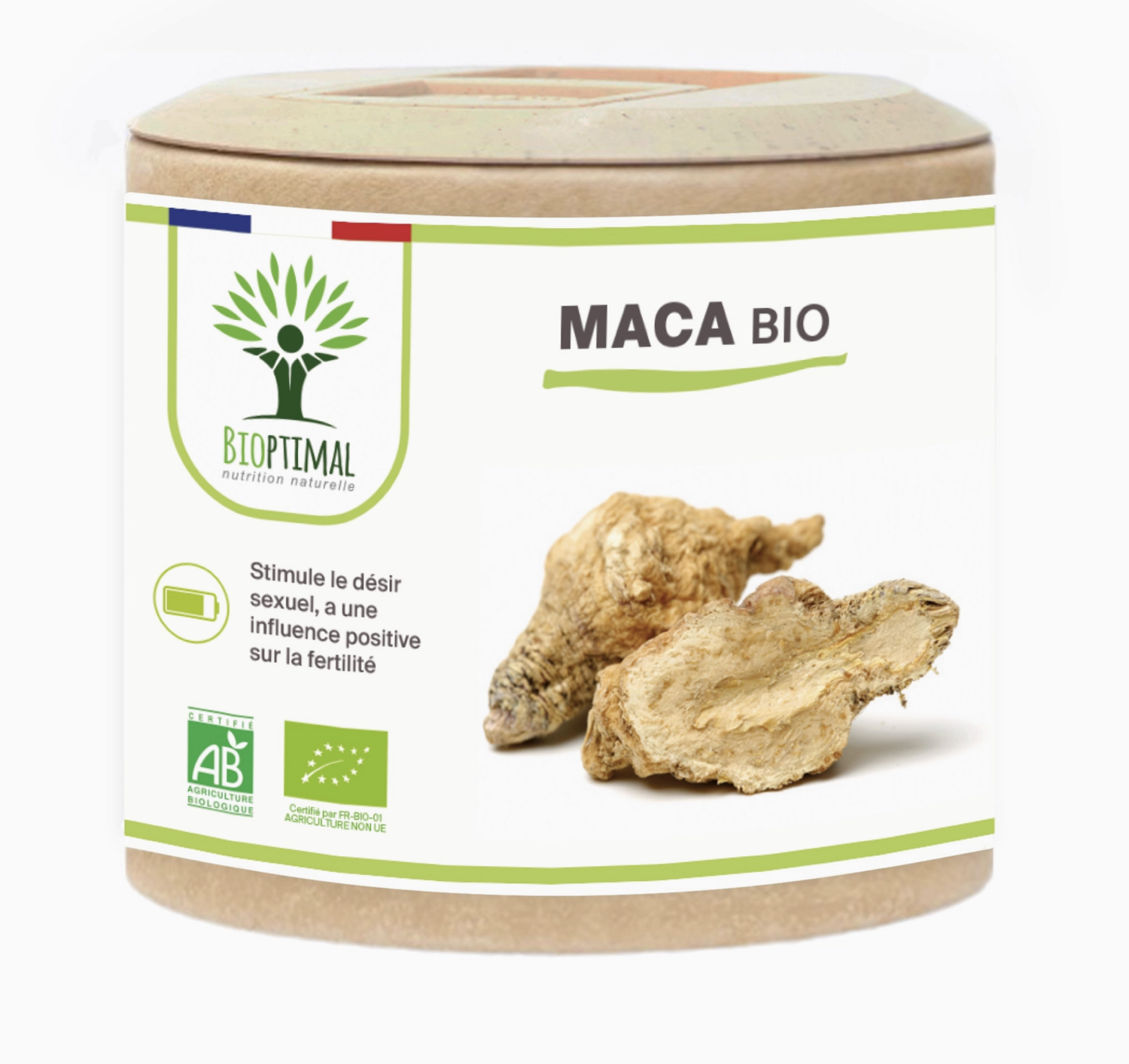 Maca Bio - Energie Sexualité Fertilité - en gélules