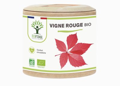Vigne rouge bio Jambes Lourdes Circulation - 60 gelules
