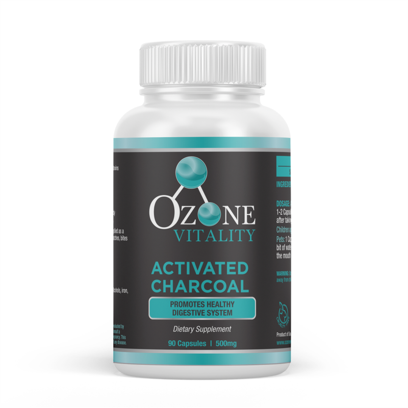 Activated Charcoal |  500mg  |  90 Capsules
