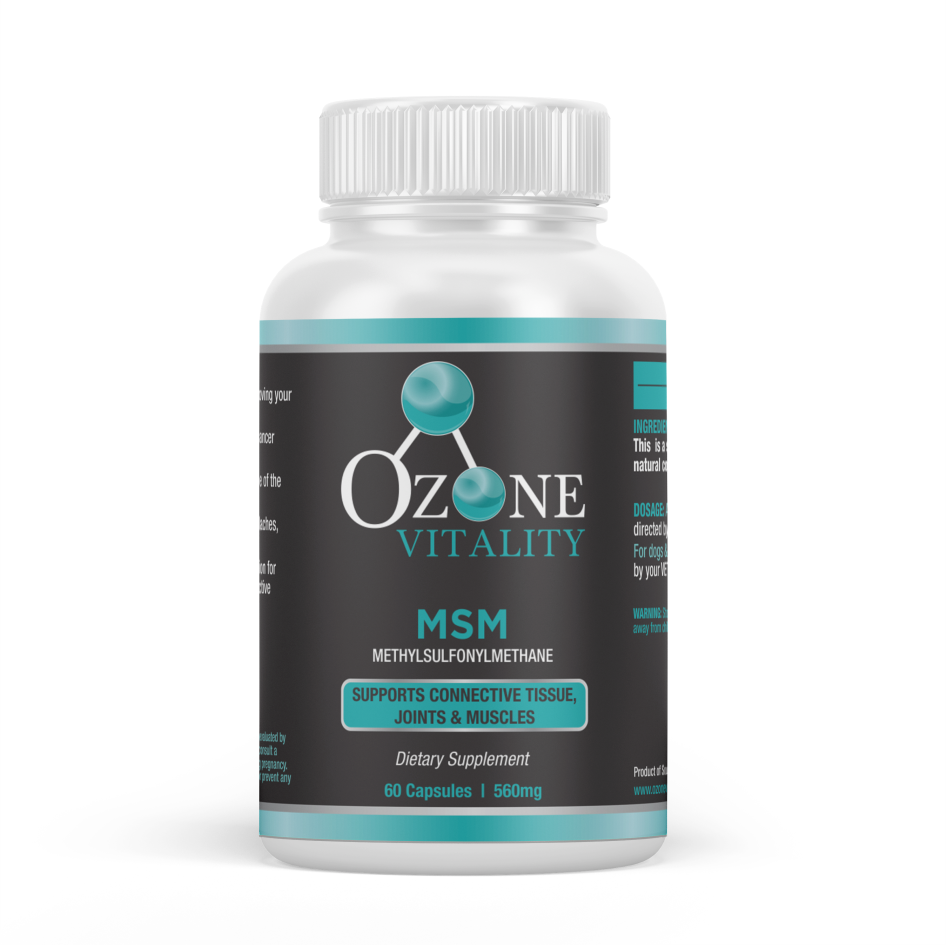 MSM  |  560mg  |  60 Capsules