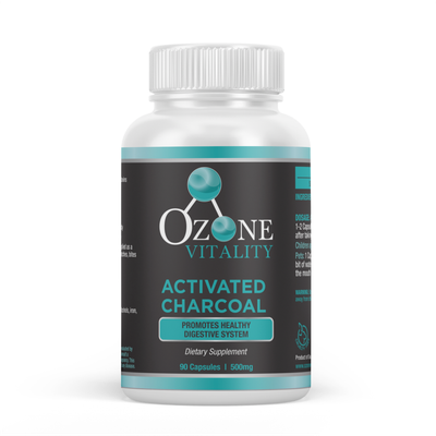 Activated Charcoal | 500mg | 90 Capsules