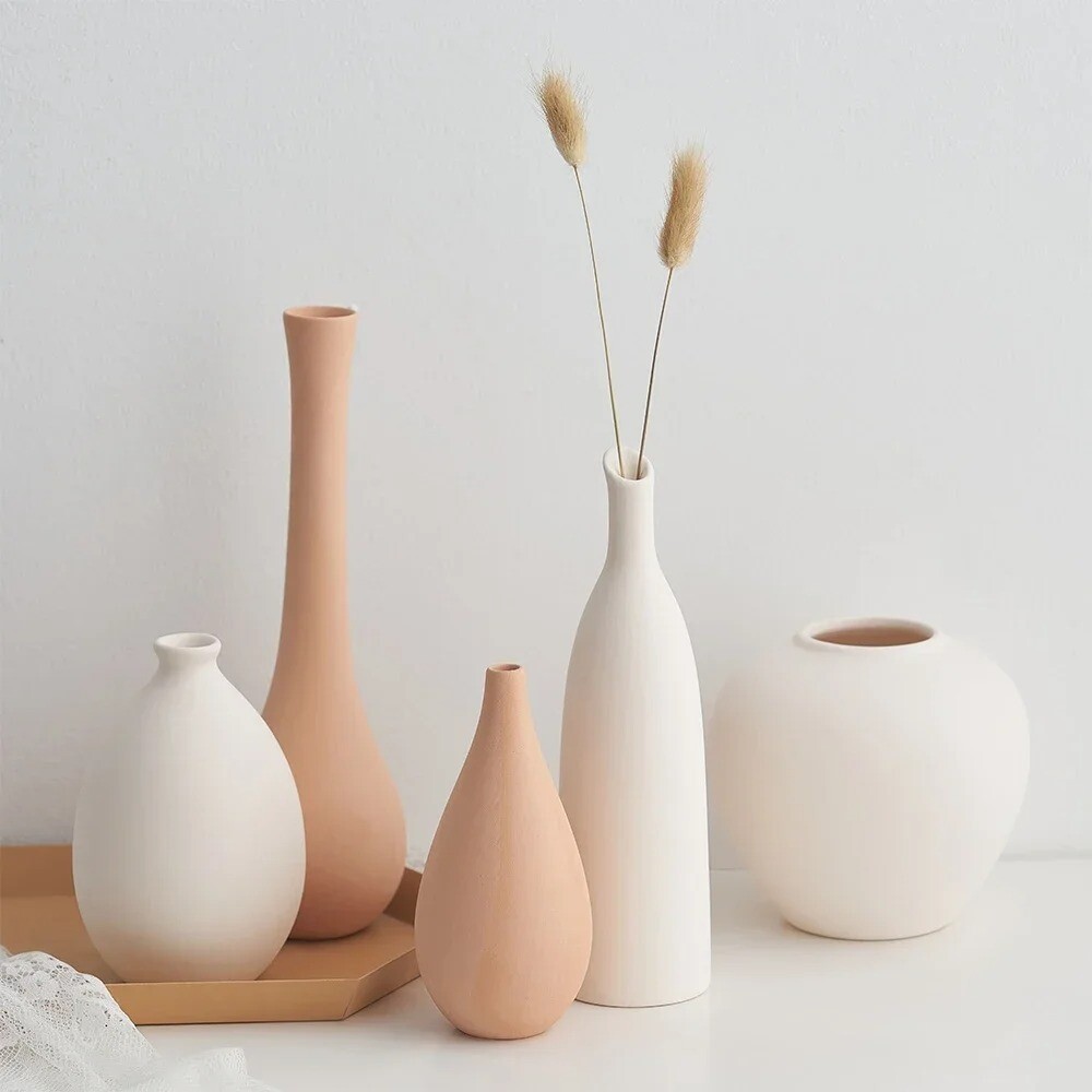 EternalElegance Porcelain Blossom Vase