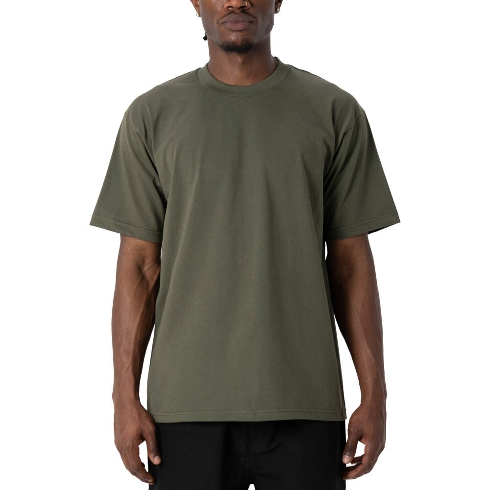 Heavyweight Cotton Short Sleeve Crew Neck T-Shirt