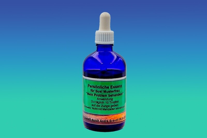 Persönliche Essenz Pipetten Flasche 100ml