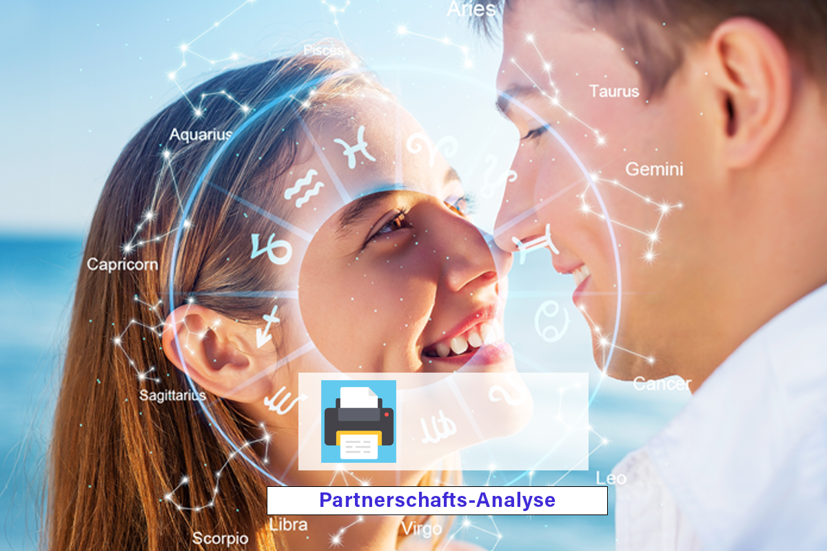 Partnerschaftsanalyse ohne Horoskop Zeichnungen als Druckversion