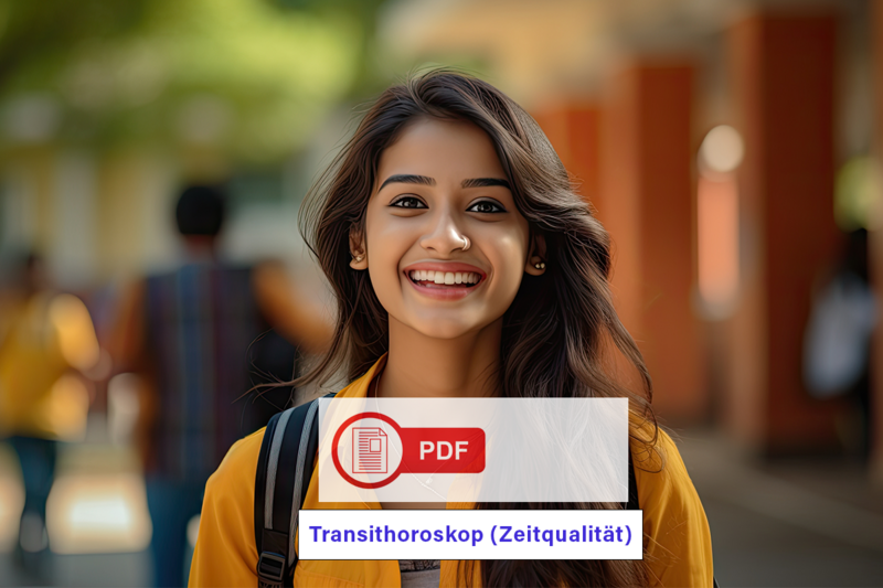 Transitprognose ohne Horoskop Zeichnung als PDF