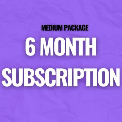 6 MONTH SUBSCRIPTION