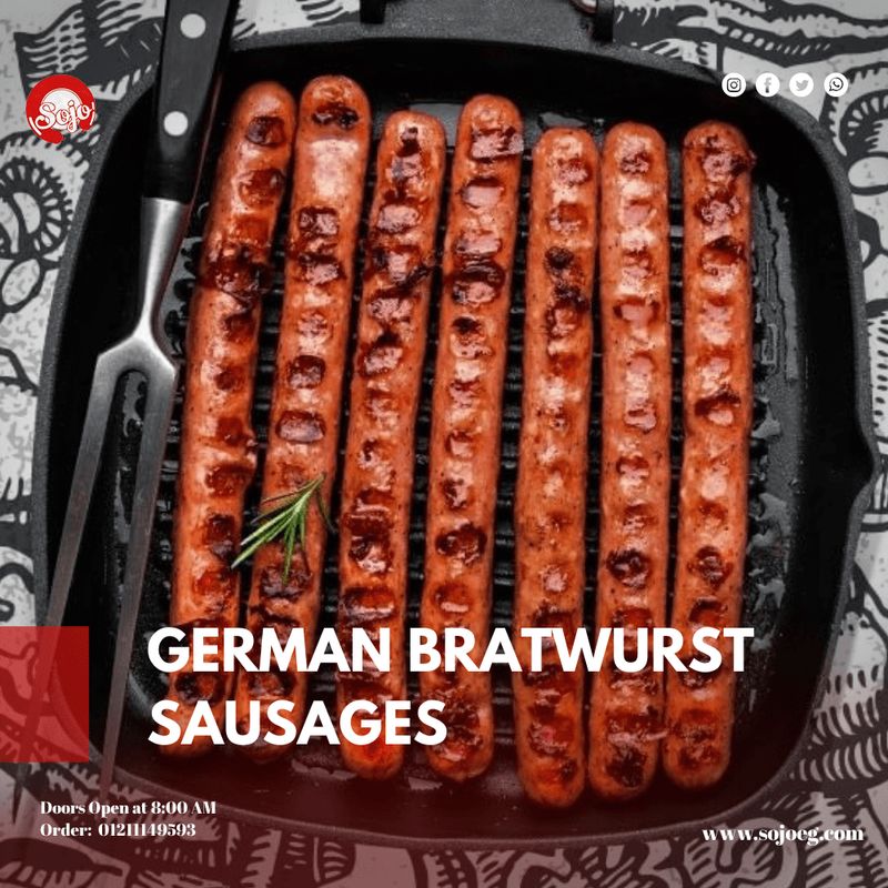 German Bratwurst Sausages