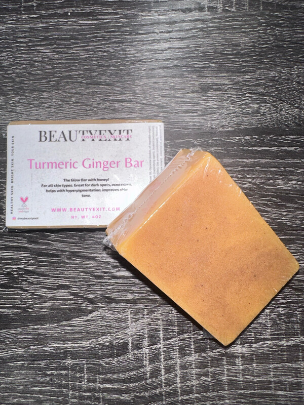 Turmeric Ginger Facial Bar with Honey