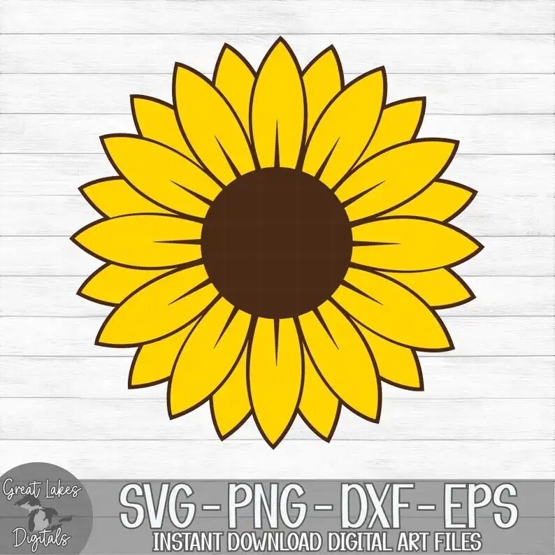 Sunflower Svg
