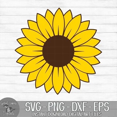 Sunflower Svg