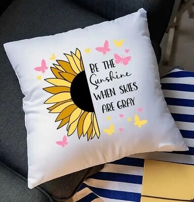 Sunflower Butterfly Svg