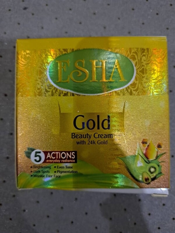 Crème de beauté Gold