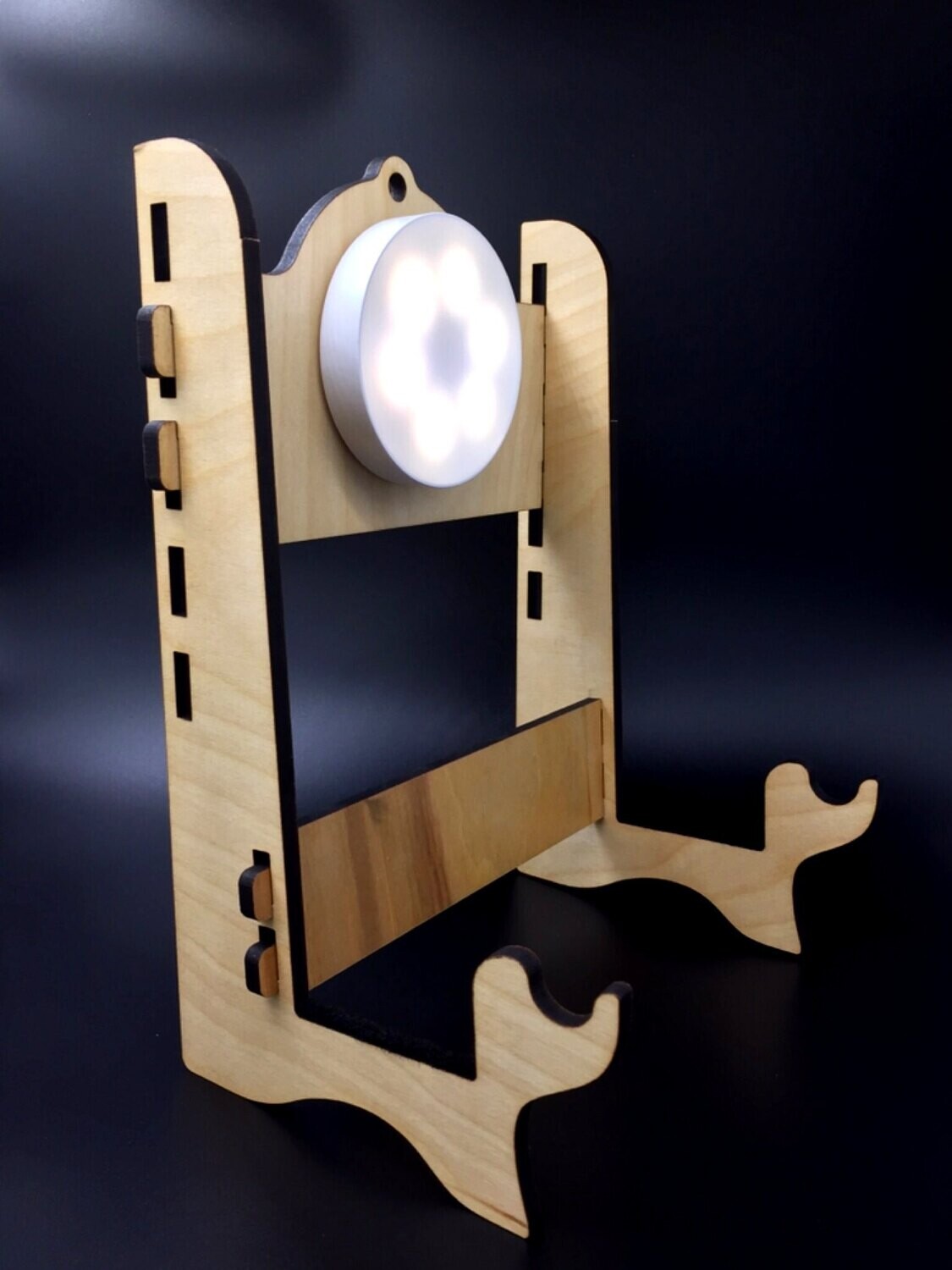 Frame Drum Display Stand with light feature