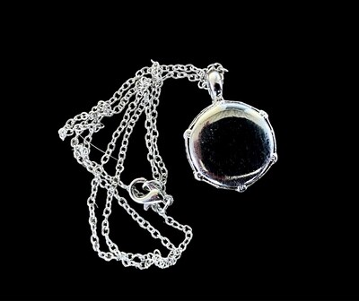 Drum Necklace polished Stainless Steel