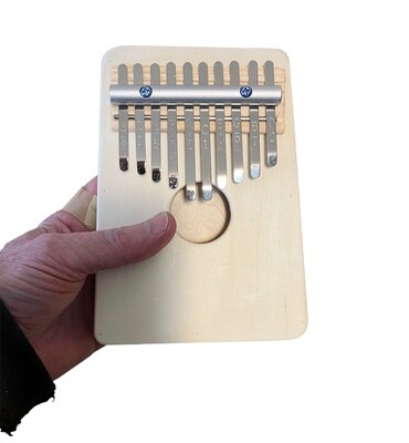Kalimba Thumb Piano 10 Keys with 5 color choices and optional Display Stand