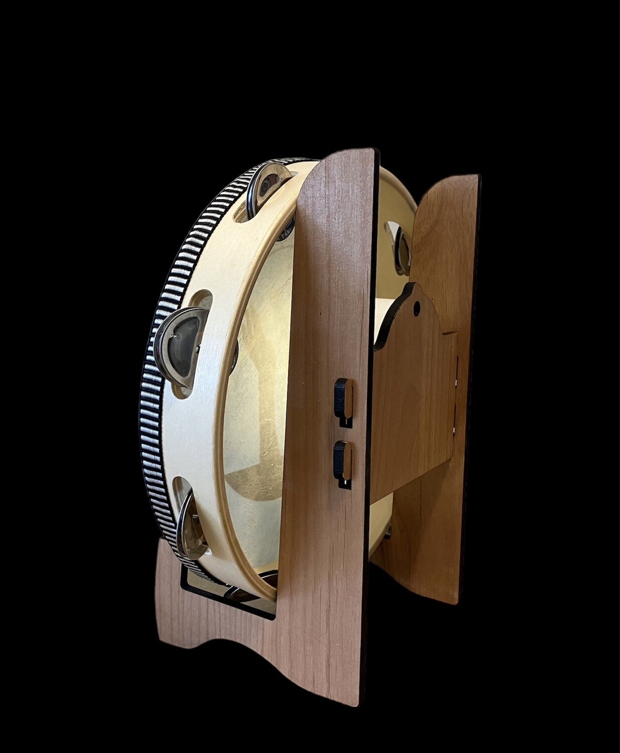 Tambourine Display Stand with Light feature