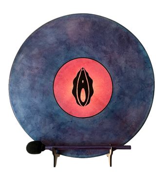 Goddess Shamanic Frame Drum with optional illuminated Display Stand and Carry Bag