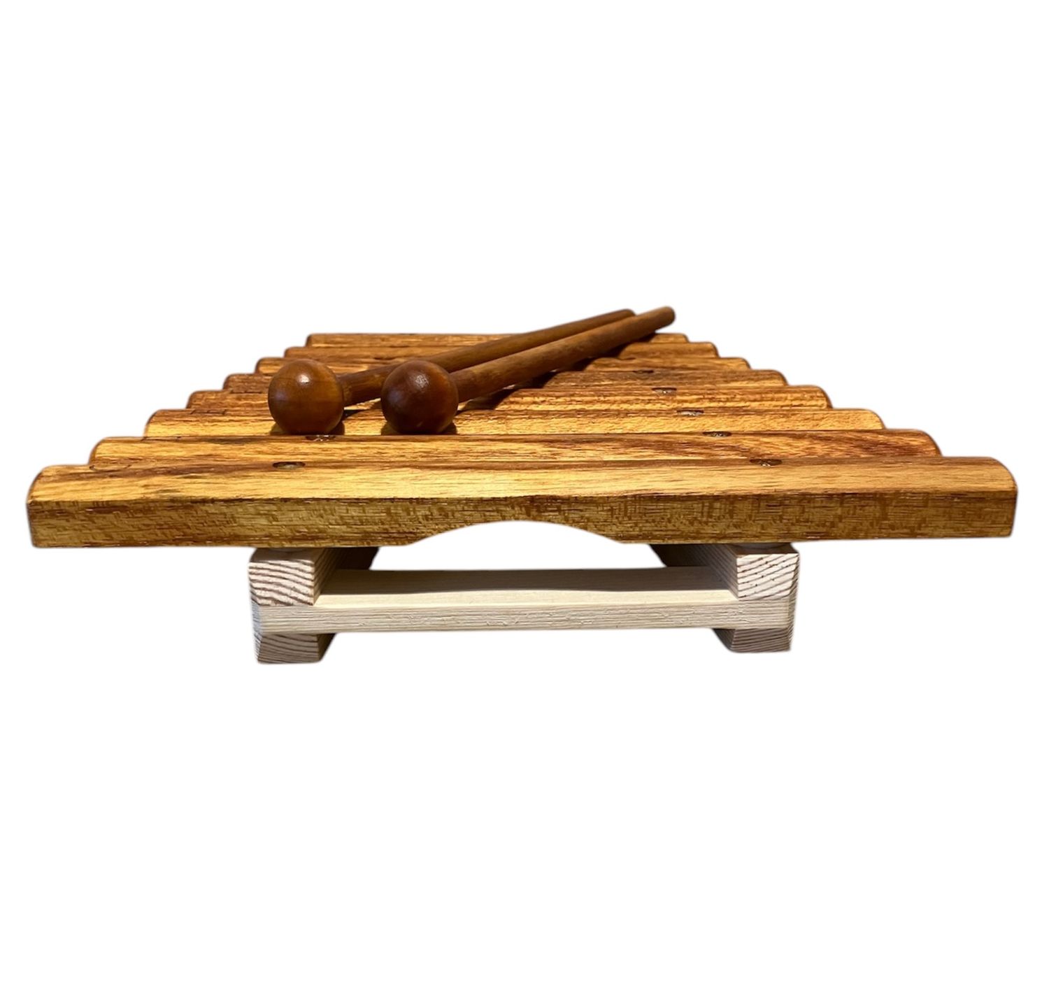 Handmade wooden Xylophone with 2 mallets
