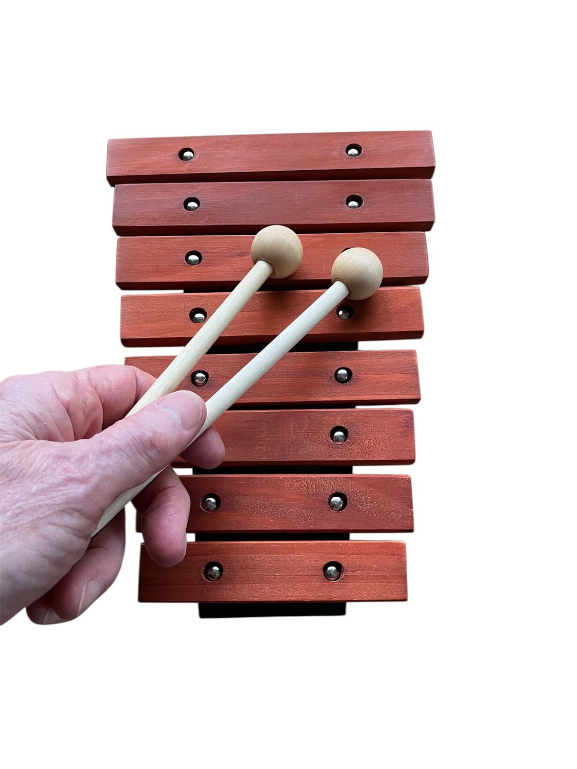 Handmade wooden Xylophone with 2 mallets