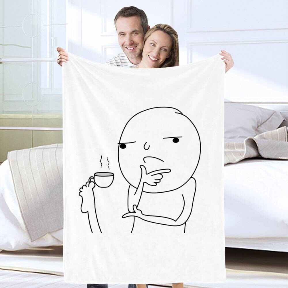 Thinking Meme Blanket