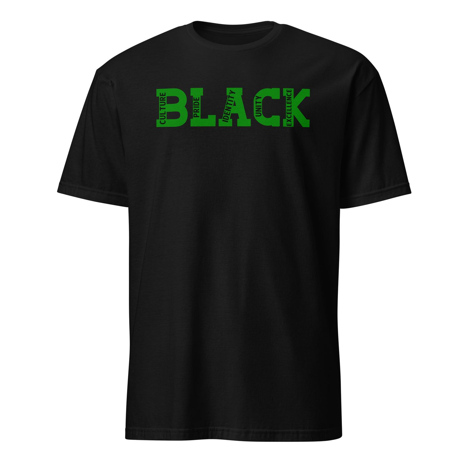 Empowering Black Pride Design Featuring Culture, Unity, and Excellence T-Shirt