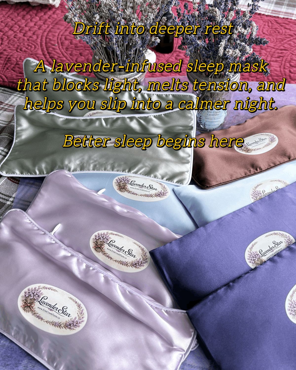 Lavender Sleep Mask