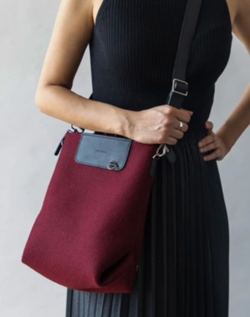Bedford Backpack  in Burgandy