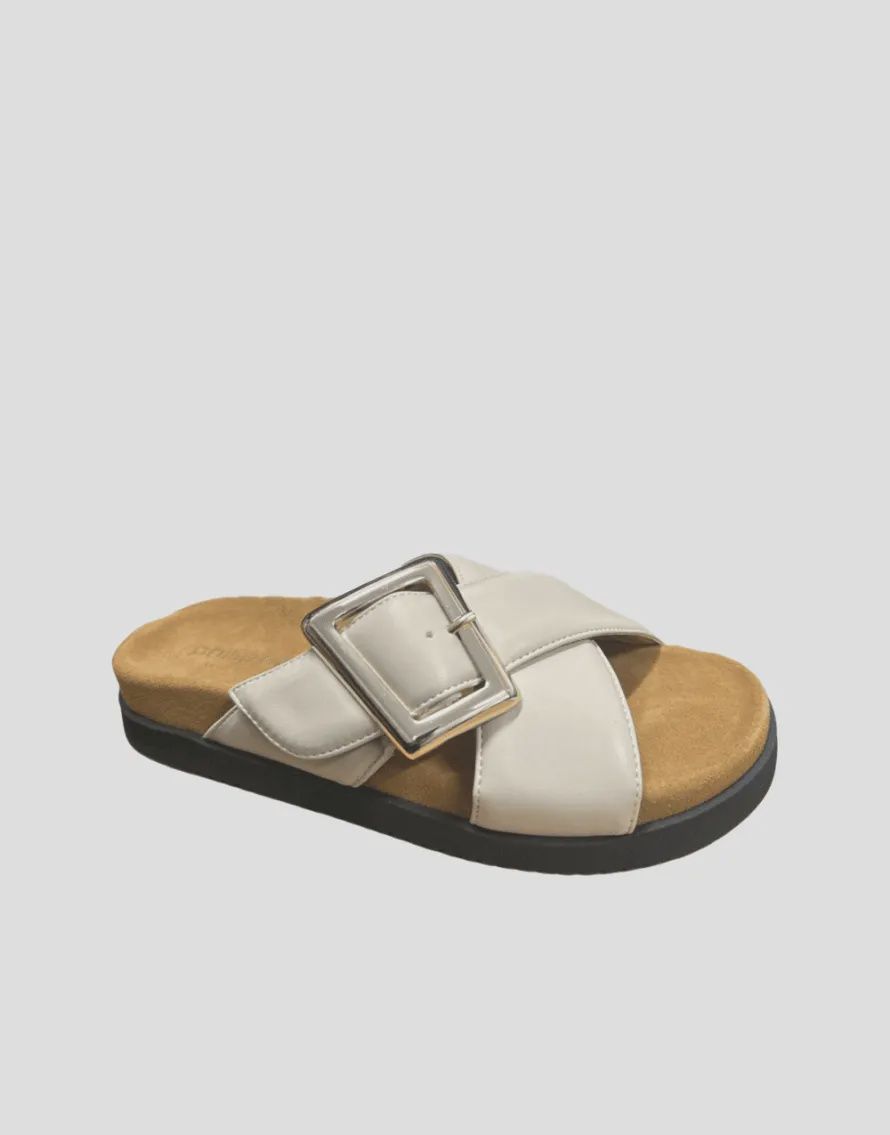 Bodil-Beige Sandal, Color: Beige, Size: 37