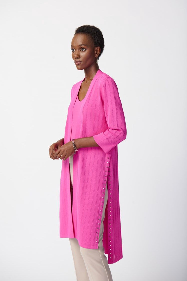 Light Viscose Nylon Cover-Up, Color: Ultra Pink, Size: S