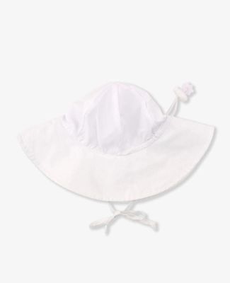 Kids Sun Protective Hat in White