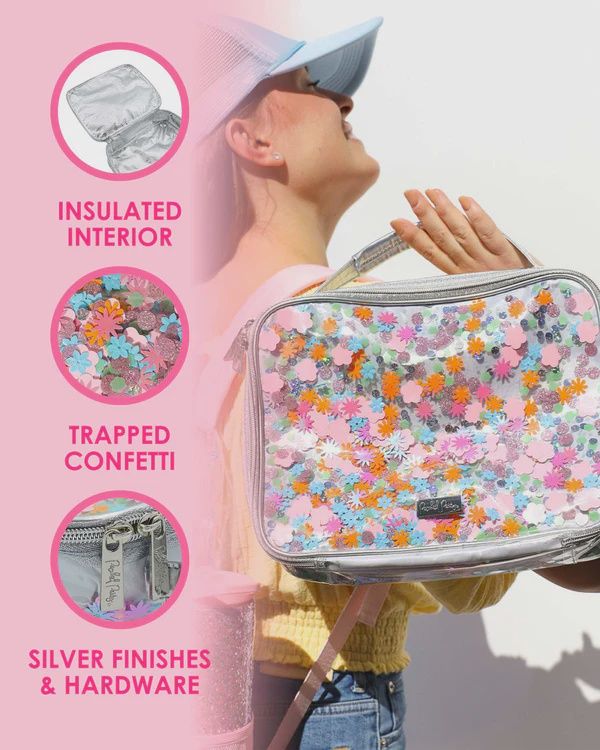 Flower Shop Confetti Insulated Lunchbox