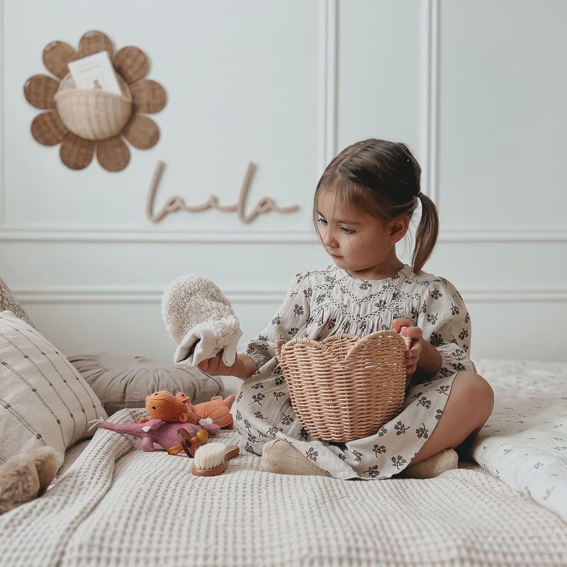 Rattan Lily Basket