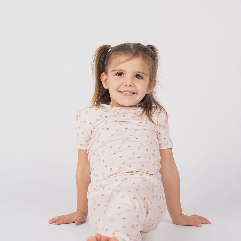 Sweet Bloom Toddler Pajamas